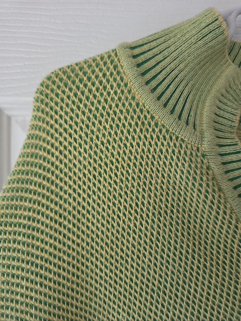 Bobby Jones 100% Peruvian Pima Cotton Medium Men's Sweater VNeck Green Golf - Picture 3 of 10
